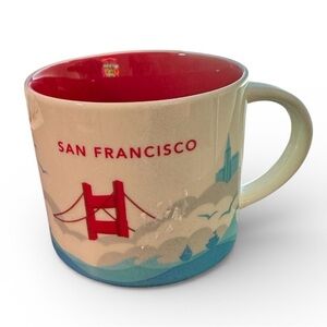 Starbucks San Francisco You Are Here Collection ceramic coffee mug
